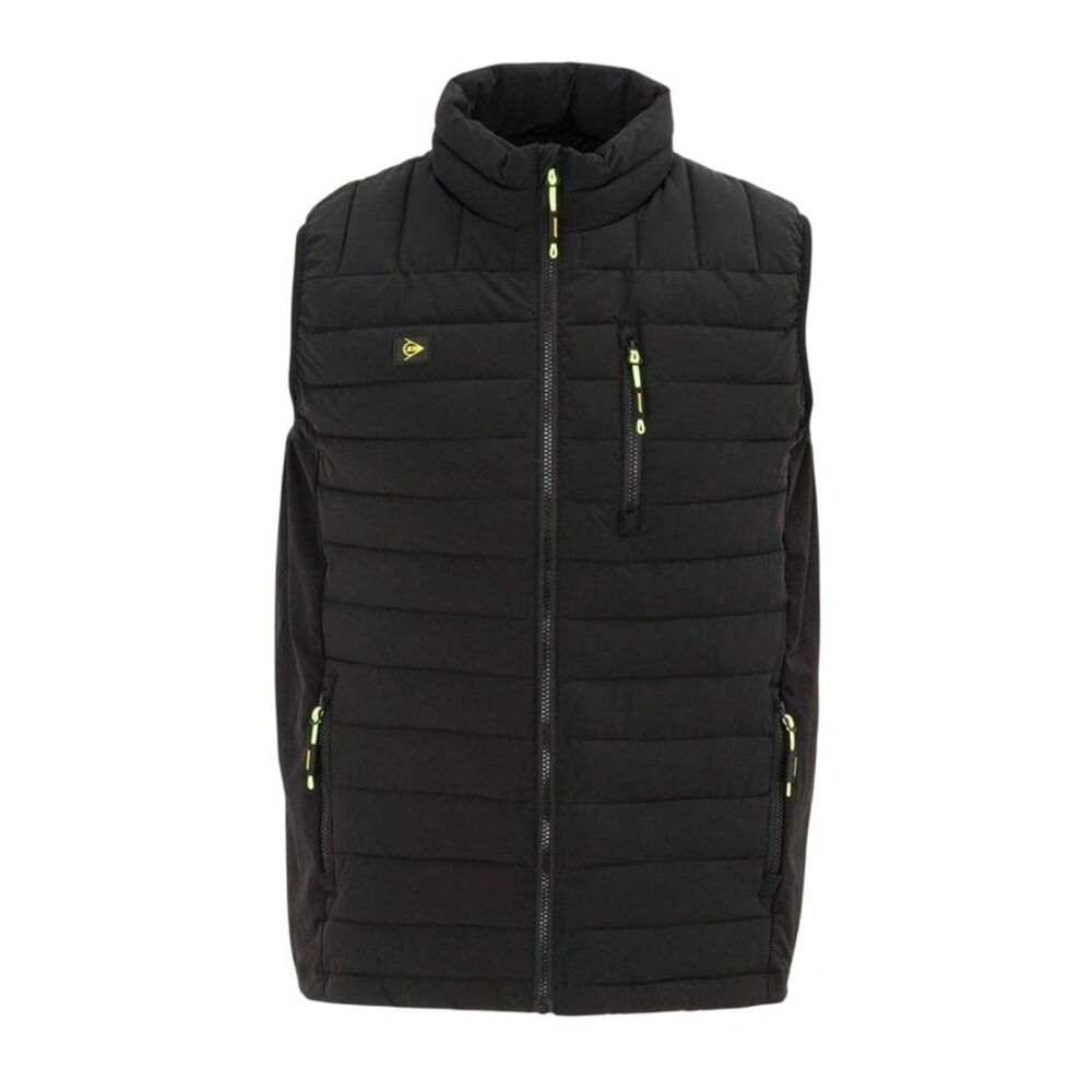 Dunlop Mens On Site Quilted Vest / Black